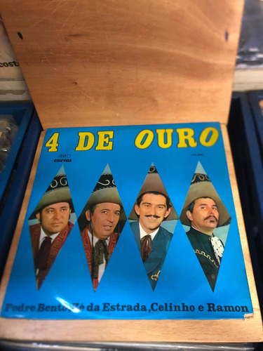 Lp 4 De Ouro Pedro Bento, Zé Da Estrada, Celinho E Ramon