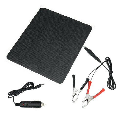 Kit De Batería De Panel Solar De 12v 20w P/ahorro De Energía