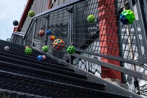 Di Kit Juego Pelota Gravity Moon Bouncing, 3 Unidades