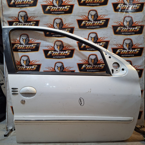 Puerta Delantera Derecha Peugeot 206 207 Vira Cromada Blanca