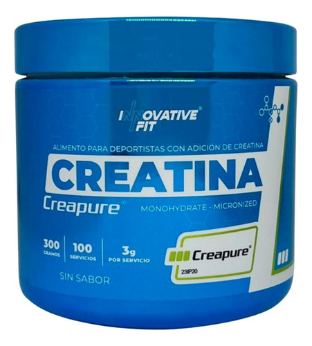 Creatina Monohidrate Creapure® 300grs - 100serv. Unflavored