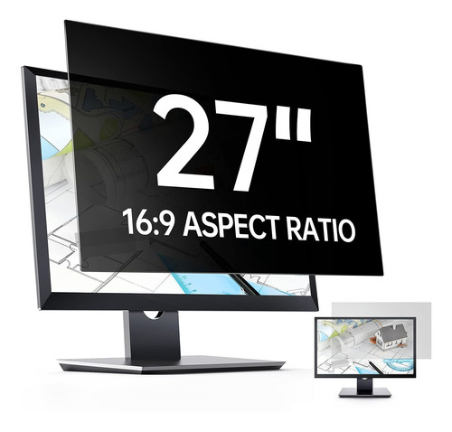 Filtro Pantalla Privacidad Para Monitor Ancha Computadora