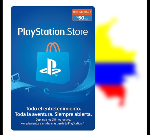 Tarjeta Psn 50 Usd - Colombia