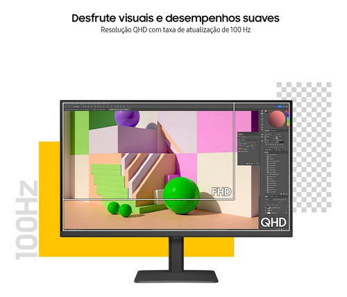 Monitor Samsung Viewfinity S6 27 2024 Qhd