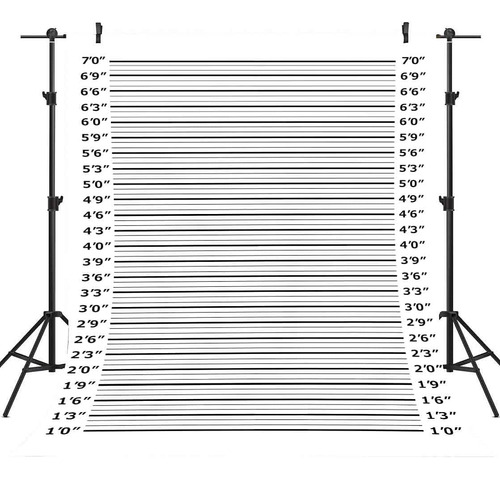 Mugshot - Fondo  De 6 X 9 Pies Con Medidas Precisas Para Pós