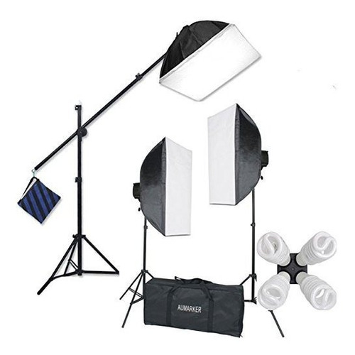 Studiofx H9004sb2 Kit Iluminacion Fotografica Continua