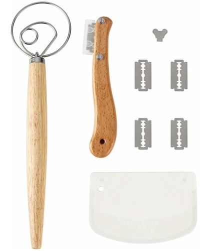 Hemoton Kit Para Hacer Pan Rascador Masa Crtador Cocina