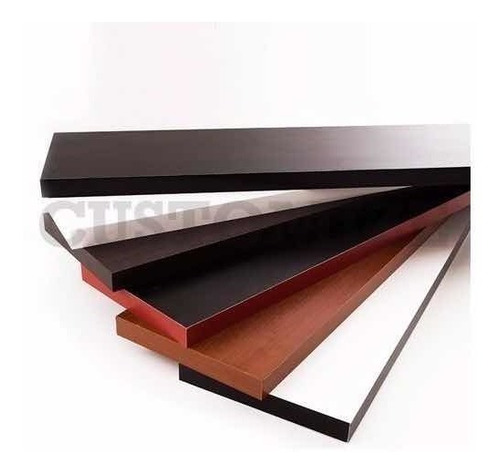 Imagen 5 de 5 de Estante Repisa Flotante 60x25 Cm Oferta Mensula Invisible