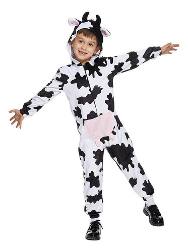 Disfraz De Cosplay De Vaca Con Forma De Animal Para Niños