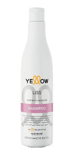 Shampoo Cabellos Rebeldes Alfaparf Yellow Liss 500ml