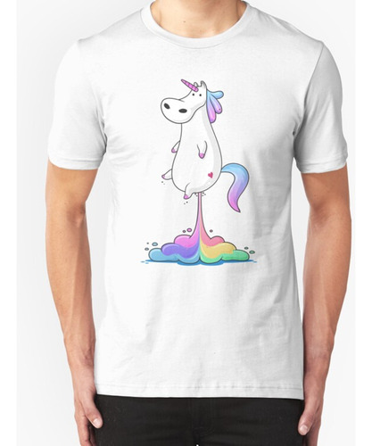 Franela  Unicorn Fart Unicornio