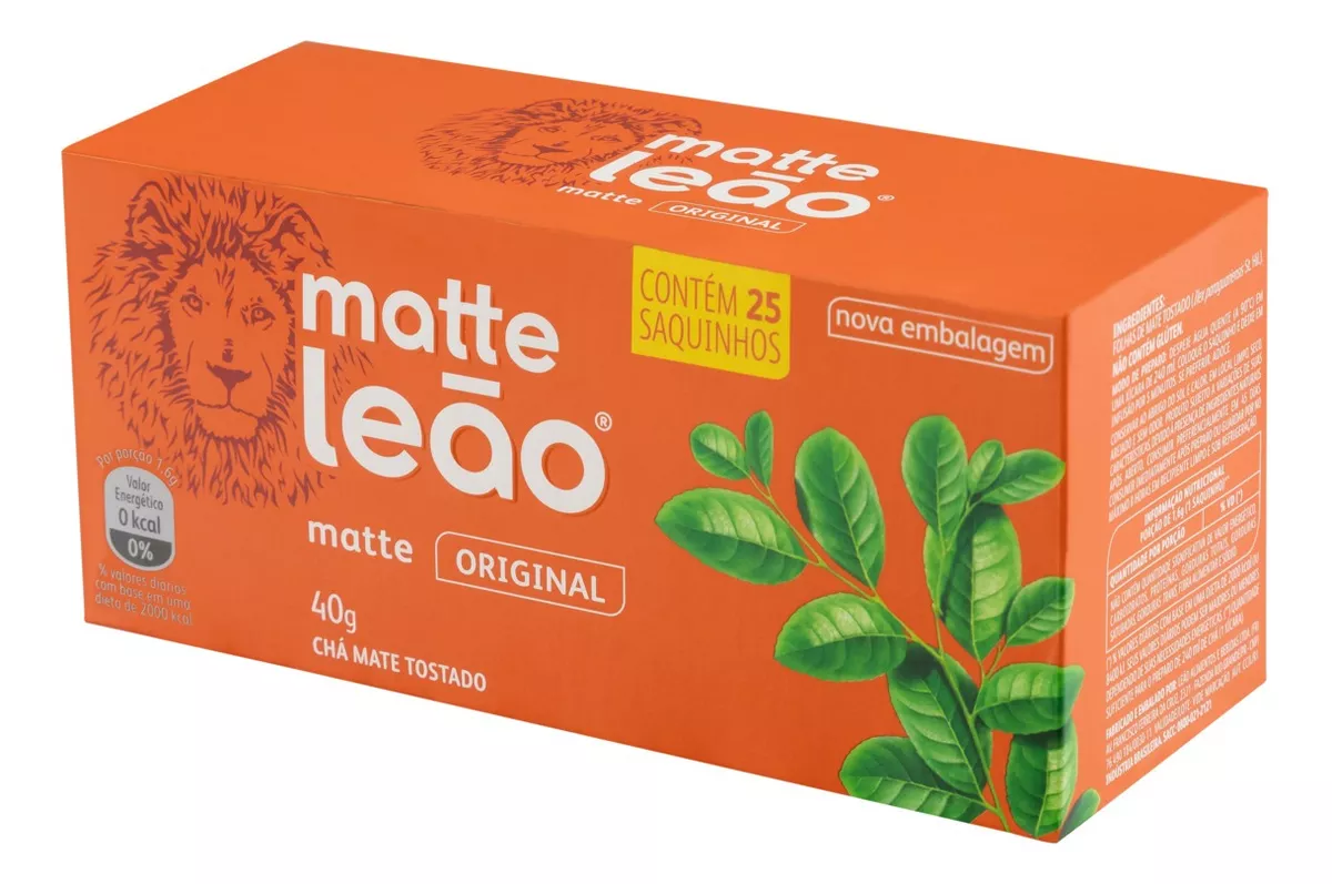 Terceira imagem para pesquisa de cha matte leao soluvel