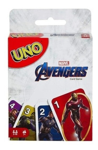 Uno! Marvel Avengers - Juego De Cartas Mattel Toptoys