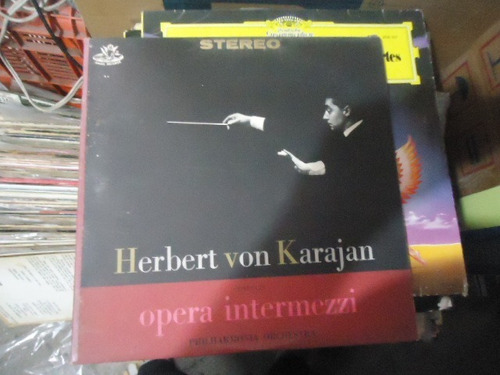 Herbert Von Karajan Opera Intermezzi Lp Imp.