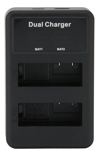 Cargador De Batería De Cámara Usb Para El14 En El14a