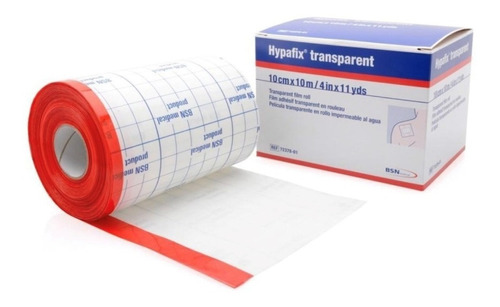 Hypafix Transparente 10cmx10m Fijador Para Apósito En Rollo