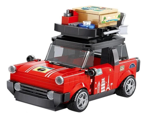 Blocos De Montar Tipo Lego - Carro Esportivo - Mini Cooper