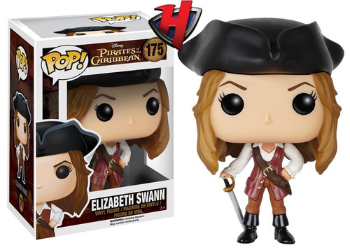 Elizabeth Swann Funko Pop Piratas Del Caribe Jack Sparrow