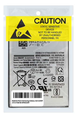 Bateria Para Samsung Galaxy A23 A235m A73 A736b Eb-bm526aby