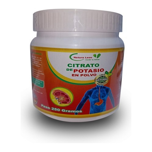 Citrato De Potasio Alemán 250 Gr