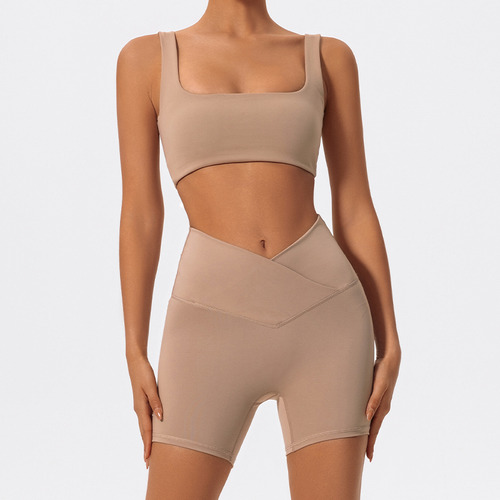 / Conjunto Deportivo Mujer Transpirable Top Gym+shorts