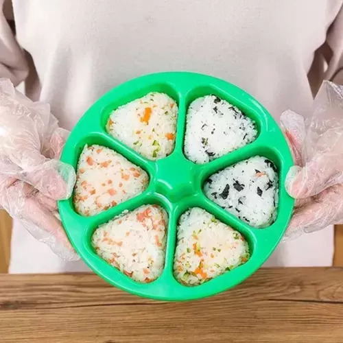1 Molde De Sushi De 6 Furos Onigiri Press Ball Rice Ball
