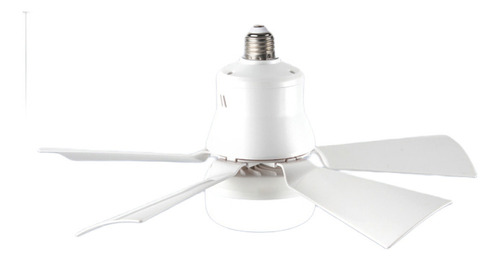 Lámpara De Techo, Ventilador, Blanca, Ventilación, Color Bla
