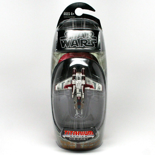 Nave Espacial Star Wars Republic Gunship Serie Titanium