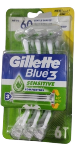 Afeitadora Gillette Blue 3 Sensityve