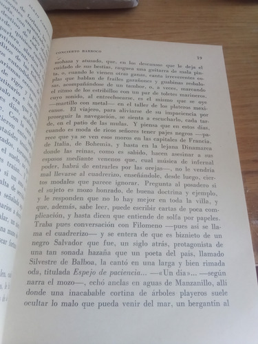 Concierto Barroco - Alejo Carpentier (Usado)