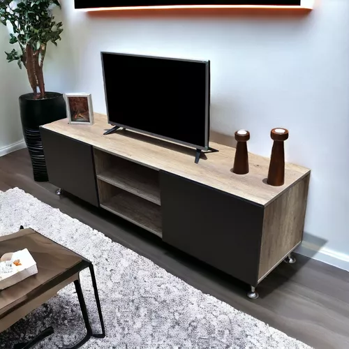 Zen Mueble de TV Moderno Blanco Minimalista para casa, recamara u