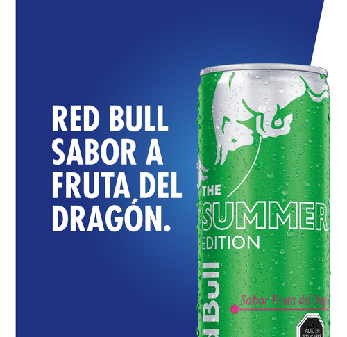 Red Bull Bebida Energética Pack 24 Latas Fruta del Dragón 250Ml