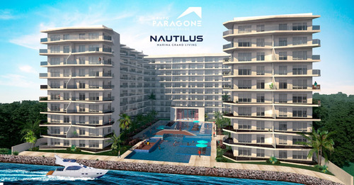 Imagen 2 de 8 de Condominio En Preventa Nautilus Marina Gran Living Lateral