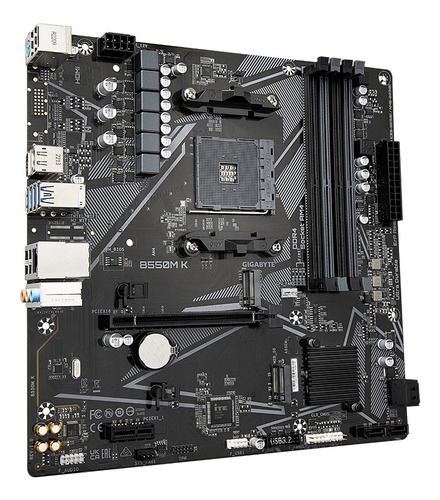 Tarjeta Madre Gigabyte Micro Atx B550m K Am4 Hdmi 128gb Ddr4