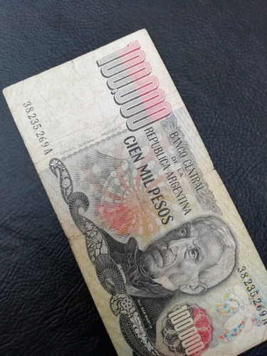 Billete 100.000 Pesos Argentinos 
