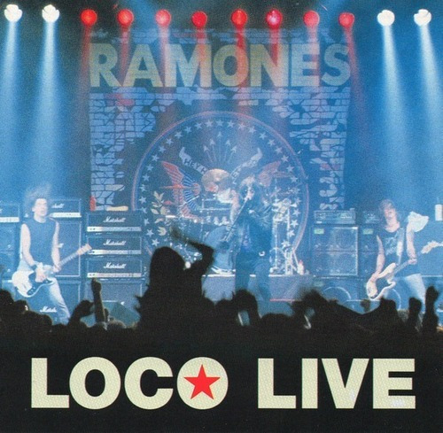 CD ao vivo do Ramones Loco Novo Original