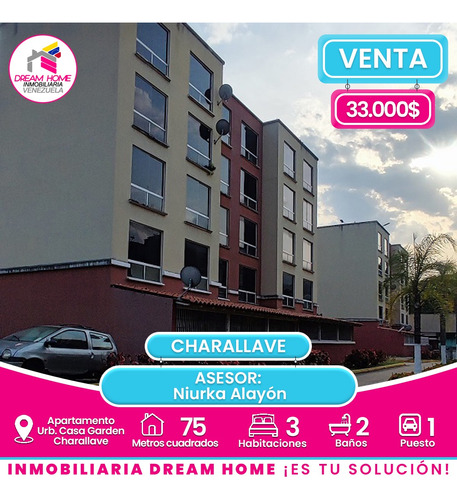 Apartamento En Venta  Urb. Casa Garden - Charallave 