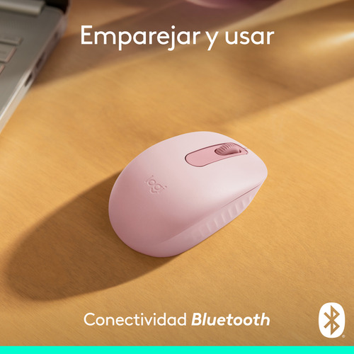 Mouse Inalámbrico Bluetooth Logitech M196 Rosa
