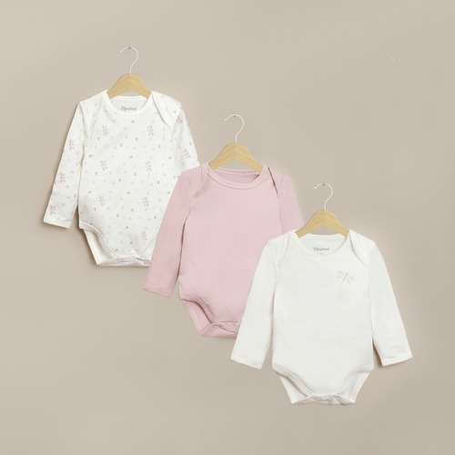 Pack Bodies Bebés Lila 40140 Opaline