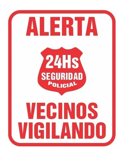 Carteles alarmas seguridad: tu primera línea de defensa () Carteles alarmas seguridad: tu primera línea de defensa