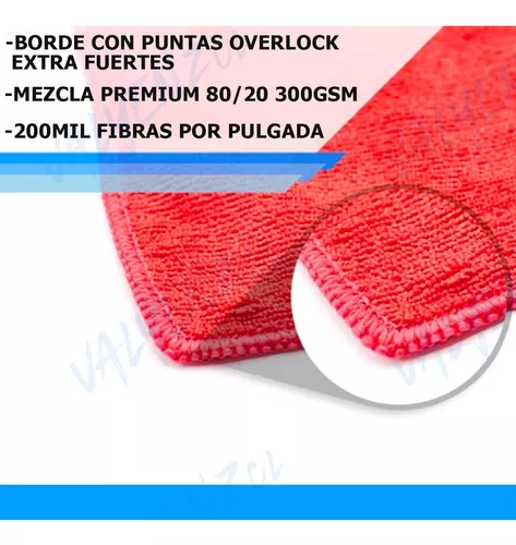 Pack paños de microfibra x 12 unids. Colores - Promart