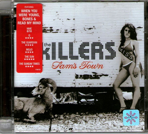 Cd The Killers. Sam's Town. Importado Super Jewel Box 