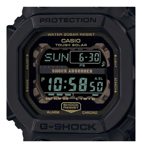 Reloj Casio G-shock Gx-56 Para Caballero Color de la correa Negro
