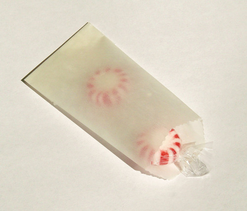 Mini Glassine Wax Bolsa Papel 2  3 4  Bulk