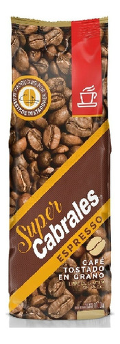 Café Grano Tostado  Super Cabrales Espresso 1kg 