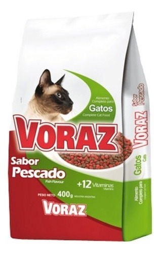 Alimento Voraz Adulto Voraz Gatos para gato sabor pescado en bolsa de 10 kg