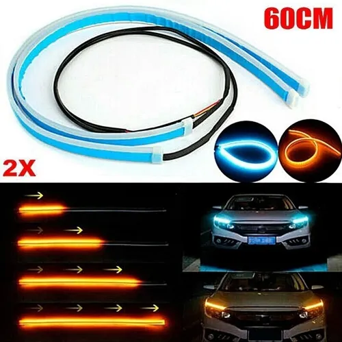 comprar Par Led Drl Efeito Ghostu002Fstartu002Fapresentação Seta Sequencial