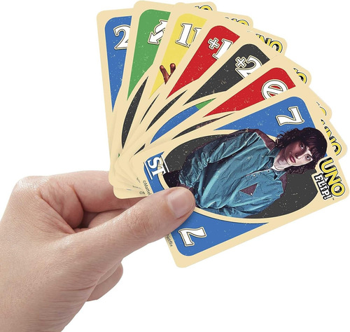 Juego Cartas Stranger Things Uno Flip! Edición Coleccionable