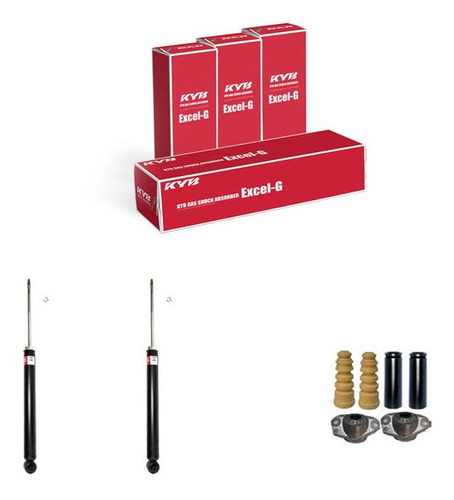 Amortecedores Traseiros Kayaba Com Kits A1 Sportback 12/18
