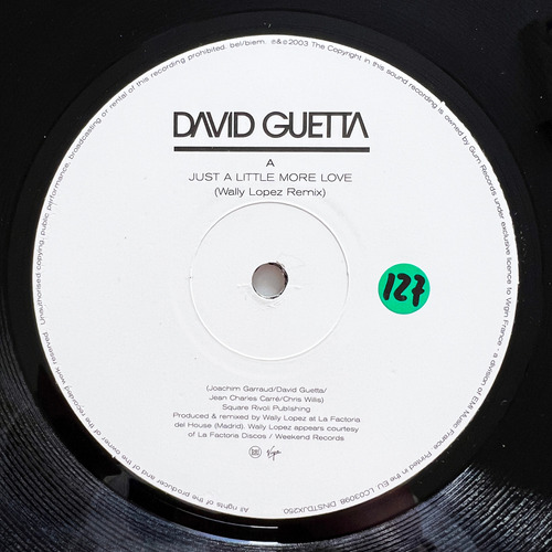 David Guetta - Just A Little More Love (wally Lopez Remix)